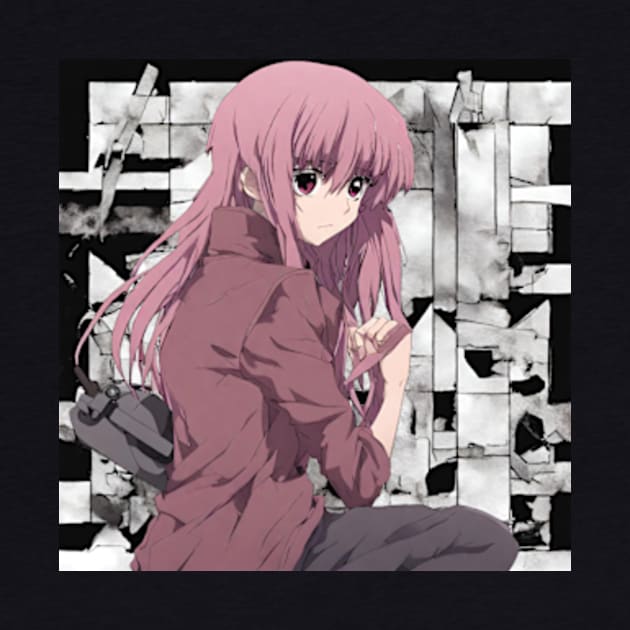 Yuno FUTURE DIARY OBSESSED GIRLFRIEND by badrhijri